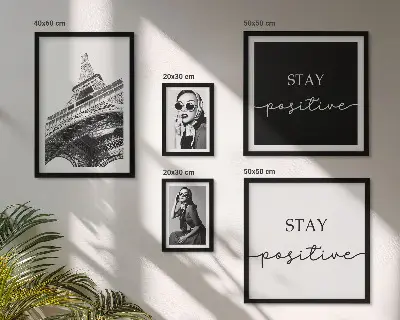 Sada obrazů do ložnice stylová pařížská móda