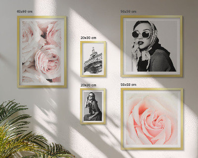 Sada obrazů do ložnice Stylové a elegantní portréty růží