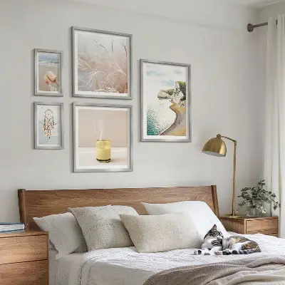 Poliptyk v rámu relaxační motivy s knihami