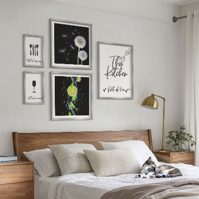Sada obrazů do ložnice Kuchyňské inspirace s láskou