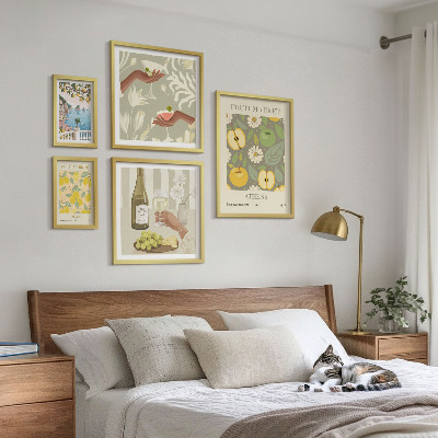 Poliptyk v rámu Atmosférické ilustrace ze 70. let