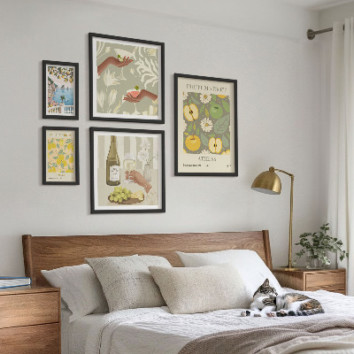 Poliptyk v rámu Atmosférické ilustrace ze 70. let