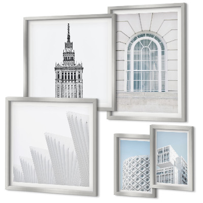 Sada obrazů do ložnice Moderní architektura minimalismus
