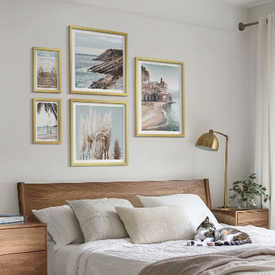 Sada obrazů do ložnice Stylové výhledy na moře