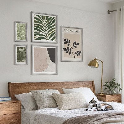 Poliptyk v rámu Moderní rostlinné inspirace