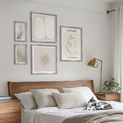 Poliptyk v rámu Minimalistické formy v boho stylu