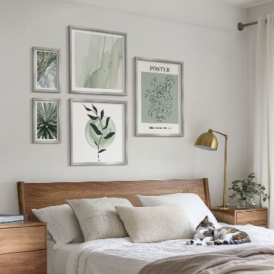 Sada obrazů do ložnice Inspirace pro rostliny příroda