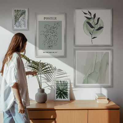 Sada obrazů do ložnice Inspirace pro rostliny příroda