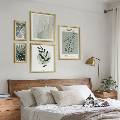 Sada obrazů do ložnice Inspirace pro rostliny příroda