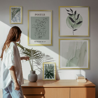 Sada obrazů do ložnice Inspirace pro rostliny příroda