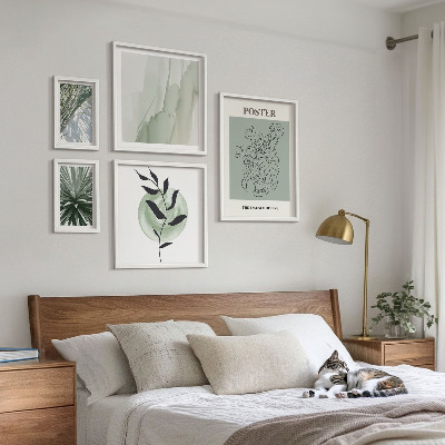Sada obrazů do ložnice Inspirace pro rostliny příroda