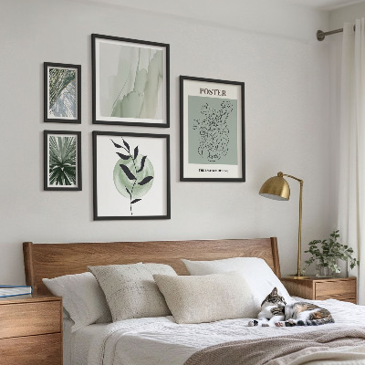 Sada obrazů do ložnice Inspirace pro rostliny příroda