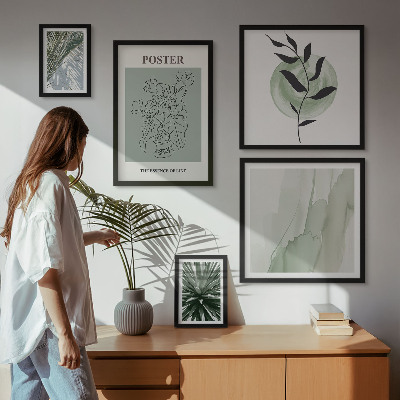 Sada obrazů do ložnice Inspirace pro rostliny příroda