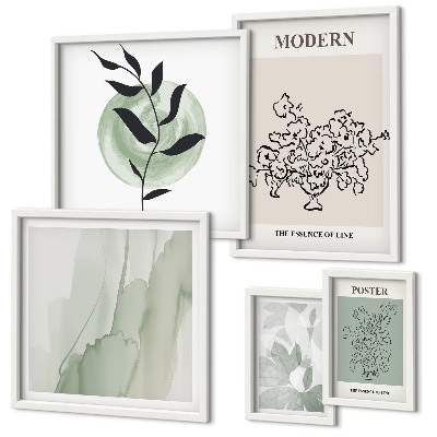 Poliptyk v rámu Moderní minimalistické dekorace
