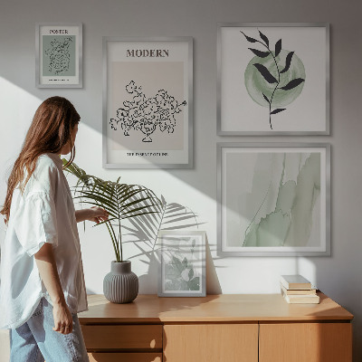Poliptyk v rámu Moderní minimalistické dekorace