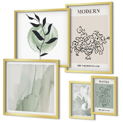 Poliptyk v rámu Moderní minimalistické dekorace
