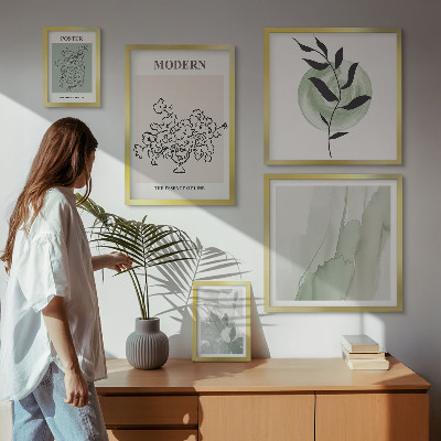 Poliptyk v rámu Moderní minimalistické dekorace