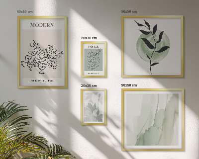 Poliptyk v rámu Moderní minimalistické dekorace