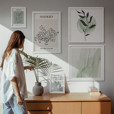 Poliptyk v rámu Moderní minimalistické dekorace