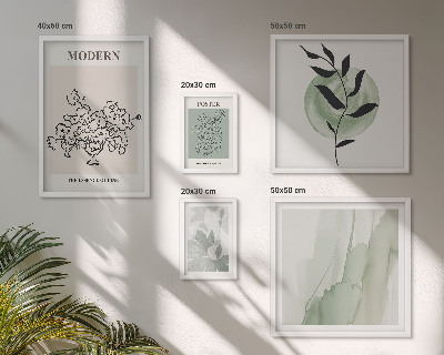 Poliptyk v rámu Moderní minimalistické dekorace