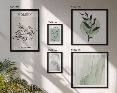 Poliptyk v rámu Moderní minimalistické dekorace