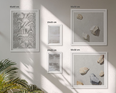 Sada obrazů do ložnice Moderní minimalistické textury