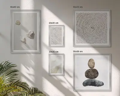 Sada obrazů do ložnice moderní malba na pískovci