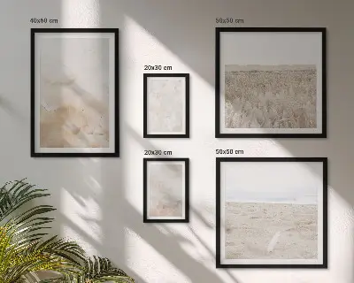 Sada obrazů do ložnice pastelové módní textury