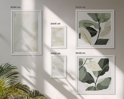 Sada obrazů do ložnice Jasné barvy abstraktní boho
