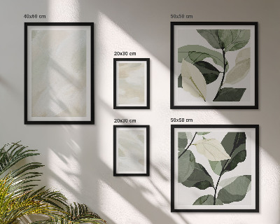 Sada obrazů do ložnice Jasné barvy abstraktní boho
