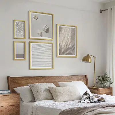 Poliptyk v rámu jemné boho textury přírody