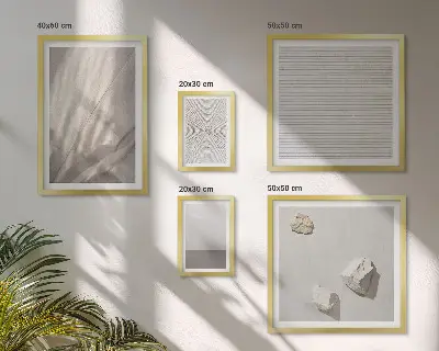 Poliptyk v rámu jemné boho textury přírody