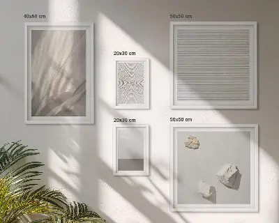 Poliptyk v rámu jemné boho textury přírody