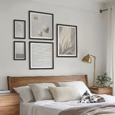 Poliptyk v rámu jemné boho textury přírody
