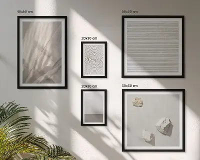 Poliptyk v rámu jemné boho textury přírody
