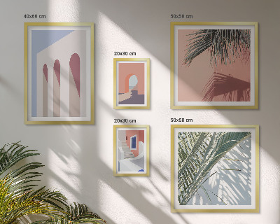 Sada obrazů do ložnice Ilustrace městské architektury