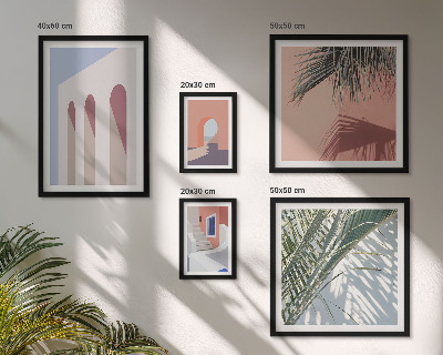 Sada obrazů do ložnice Ilustrace městské architektury