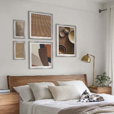 Poliptyk v rámu Minimalistické kamenné stavby