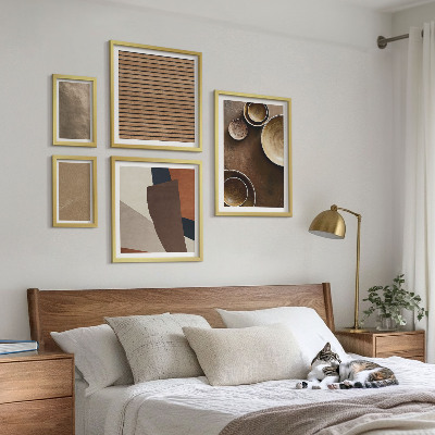 Poliptyk v rámu Minimalistické kamenné stavby