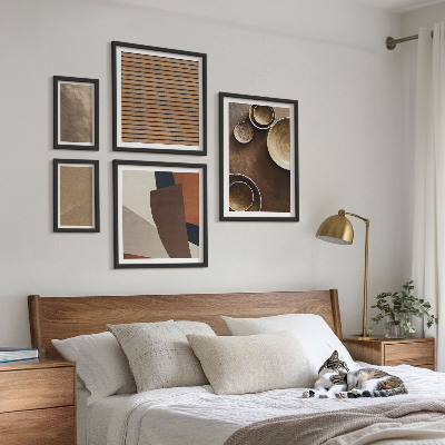 Poliptyk v rámu Minimalistické kamenné stavby