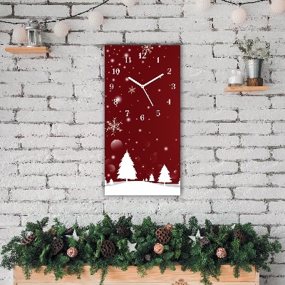Skleněné hodiny 30x60 cm