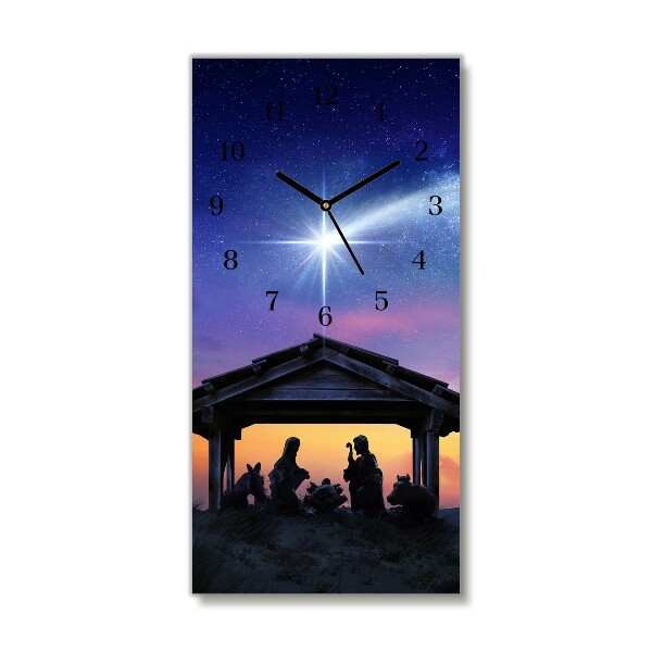 Skleněné hodiny 30x60 cm