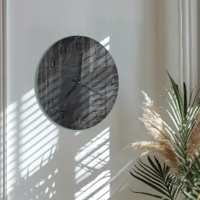 Hodiny na skle kulaté Pozadí