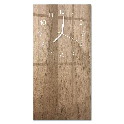 Svislé skleněné hodiny na zeď Tabulka