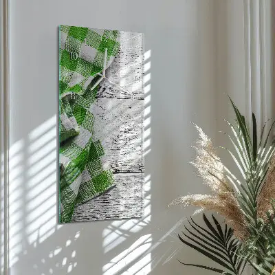 Svislé skleněné hodiny na zeď Vzor