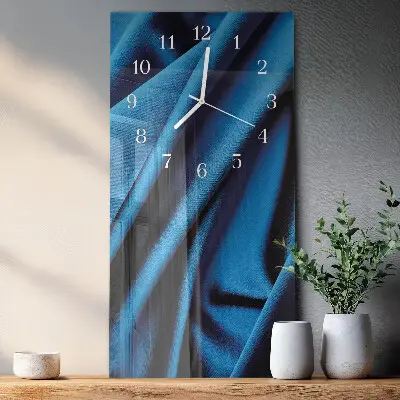 Nástěnné hodiny skleněné svislé Materiál