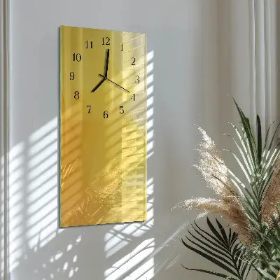 Svislé skleněné hodiny na zeď Vzor