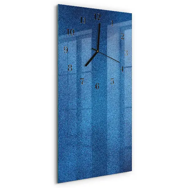 Nástěnné hodiny skleněné svislé Materiál