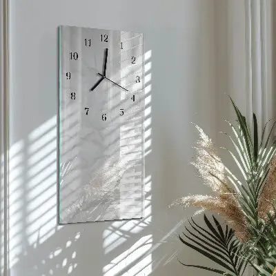 Hodiny s fotkou skleněné svislé Papír