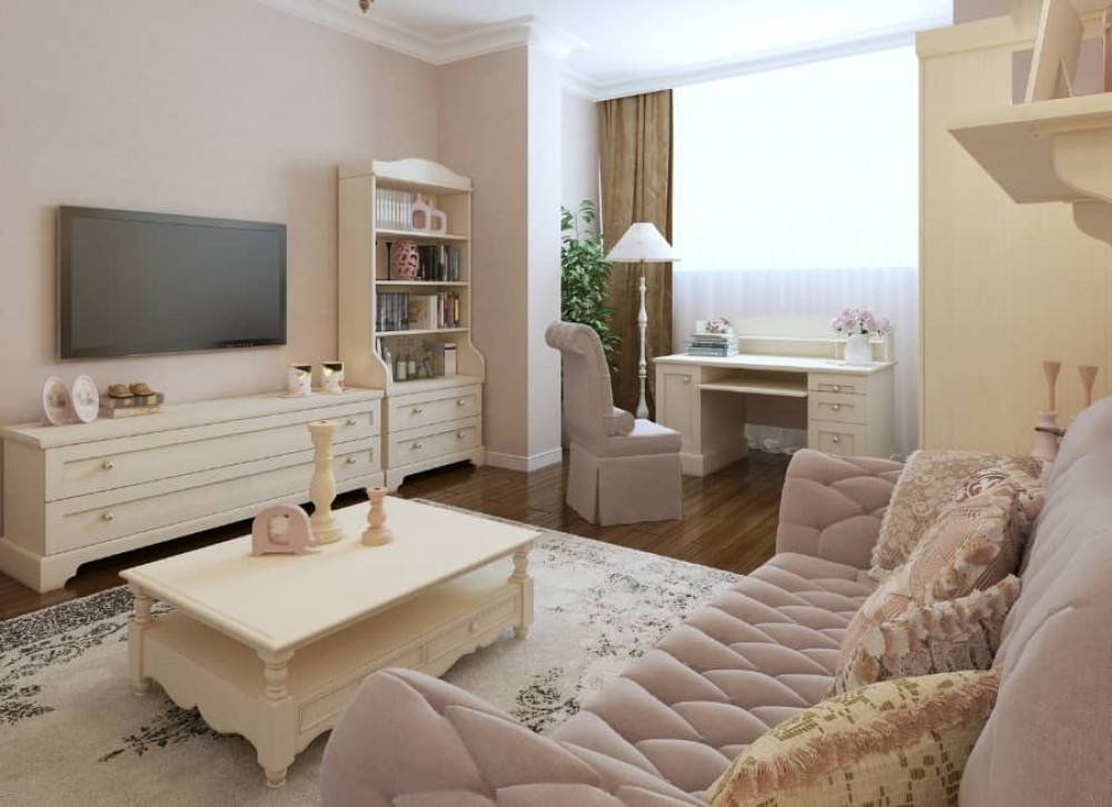 Jak zařídit obývací pokoj v provensálském stylu